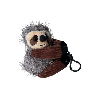 Scentsy Buddy Suzie SLOTH Scented 4.5" Animal Clip-On Plush Keychain Scented